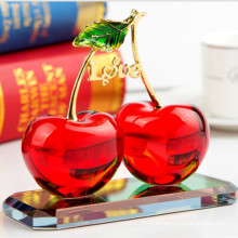Красочные Кристалл стекло фрукты для украшения подарок ремесло 